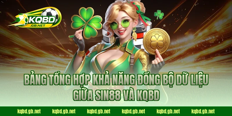 Bảng tổng hợp khả năng đồng bộ dữ liệu giữa Sin88 và KQBD