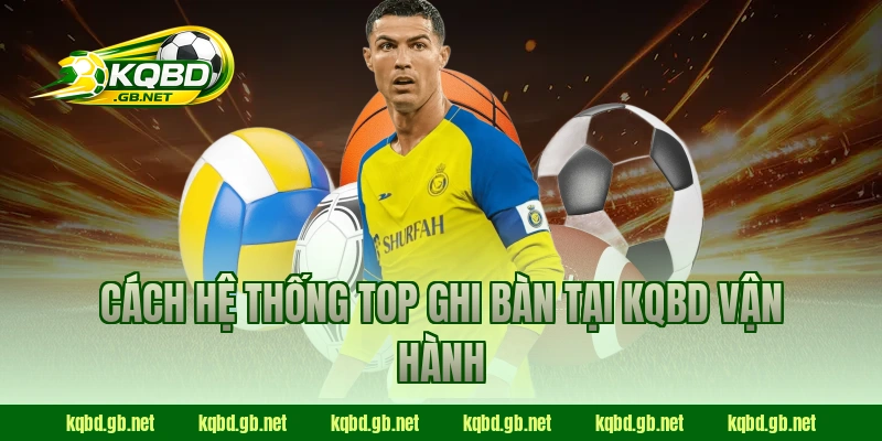 Cách hệ thống Top ghi bàn tại KQBD vận hành