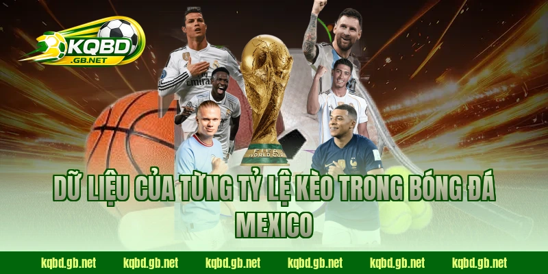 Dữ liệu của từng tỷ lệ kèo trong bóng đá Mexico