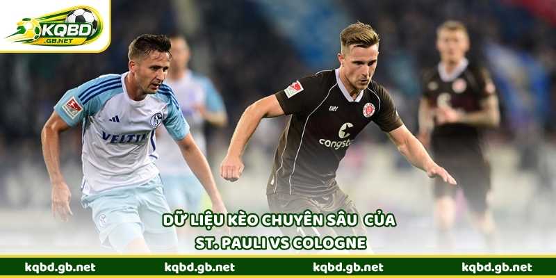 Dữ liệu kèo chuyên sâu St. Pauli vs Cologne