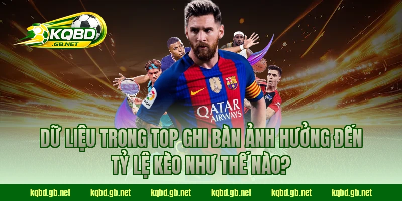 Dữ liệu trong Top ghi bàn ảnh hưởng đến tỷ lệ kèo như thế nào?