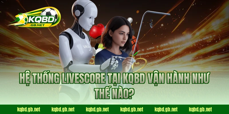 Hệ thống Livescore tại KQBD vận hành như thế nào?