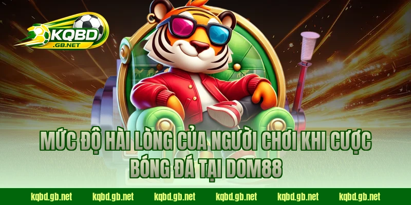 Mức độ hài lòng của người chơi khi cược bóng đá tại Dom88