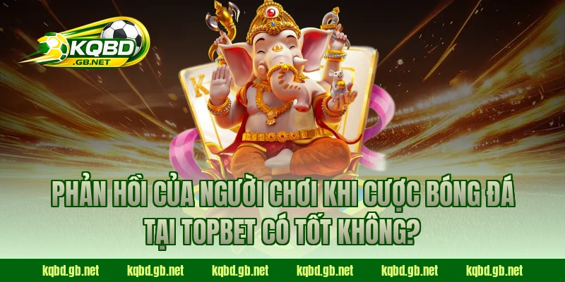 Phản hồi của người chơi khi cược bóng đá tại TOPBET có tốt không?