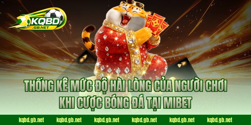 Thống kê mức độ hài lòng của người chơi khi cược bóng đá tại MIBET