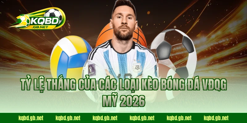 Tỷ lệ thắng của các loại kèo bóng đá VĐQG Mỹ 2026 